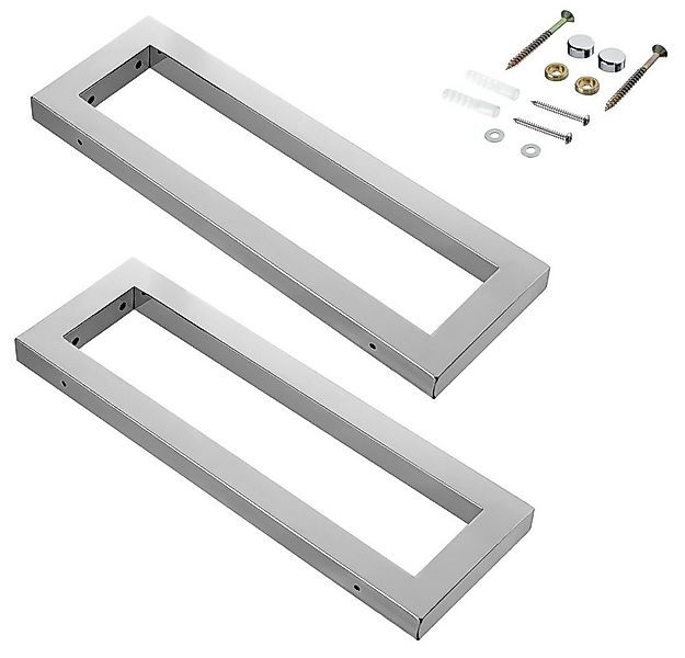 Mucola Waschtischbefestigung Waschtischhalterung 2x 50CM Edelstahl Waschbec günstig online kaufen