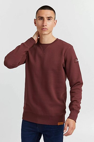 !Solid Sweatshirt SDTrip O-Neck Sweatpullover mit Fleece-Innenseite günstig online kaufen