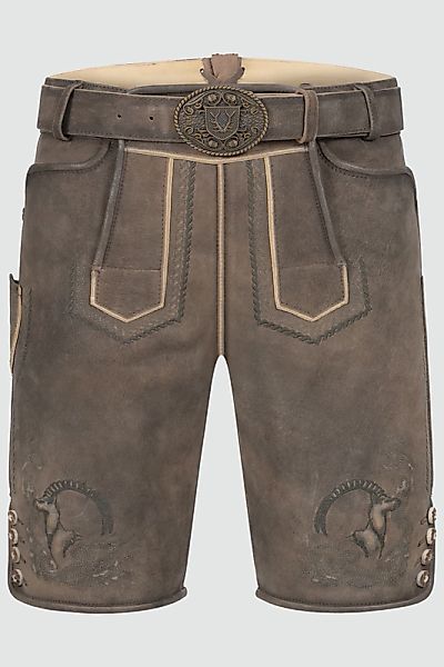 Lederhose Ilian mit Gürtel günstig online kaufen