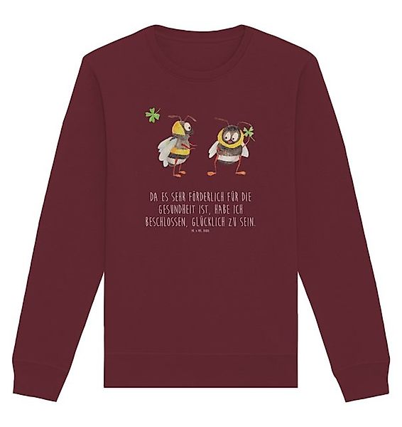 Mr. & Mrs. Panda Longpullover Hummeln Kleeblatt Größe XL - Burgundy - Gesch günstig online kaufen