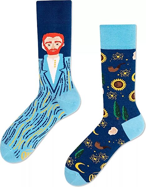 Many Mornings Socken Van Gogh - Größe 39-42 günstig online kaufen