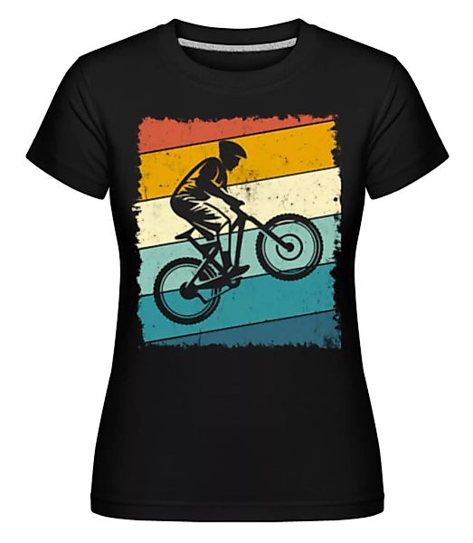 Retro Mountainbiker · Shirtinator Frauen T-Shirt günstig online kaufen