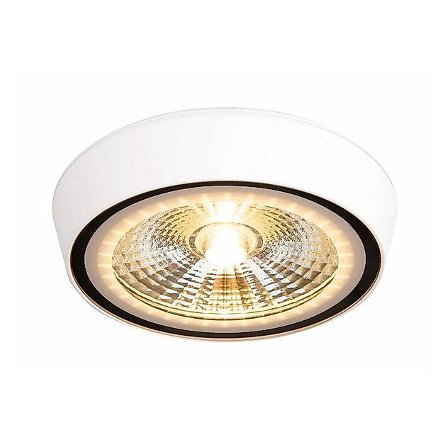 Licht-Trend LED Deckenstrahler LED Aufbauspot Santa Flat IP65 Weiß, Warmwei günstig online kaufen