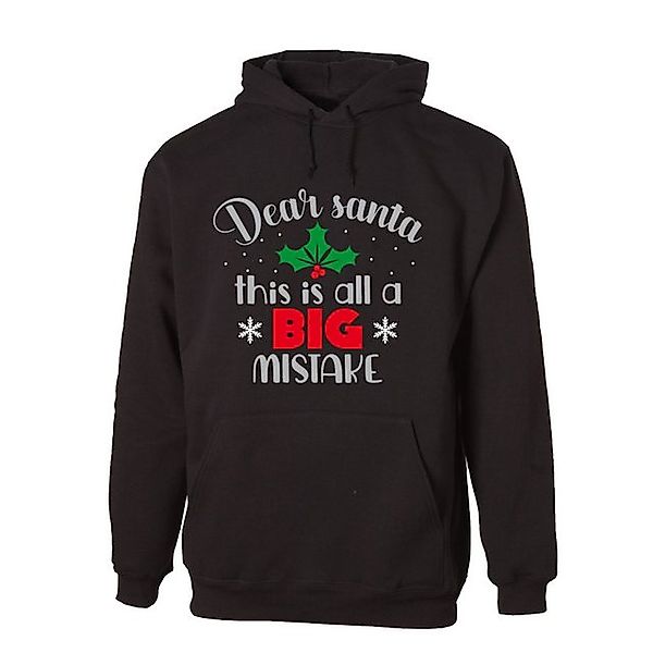 G-graphics Hoodie Dear Santa this is all a big Mistake Unisex mit trendigem günstig online kaufen