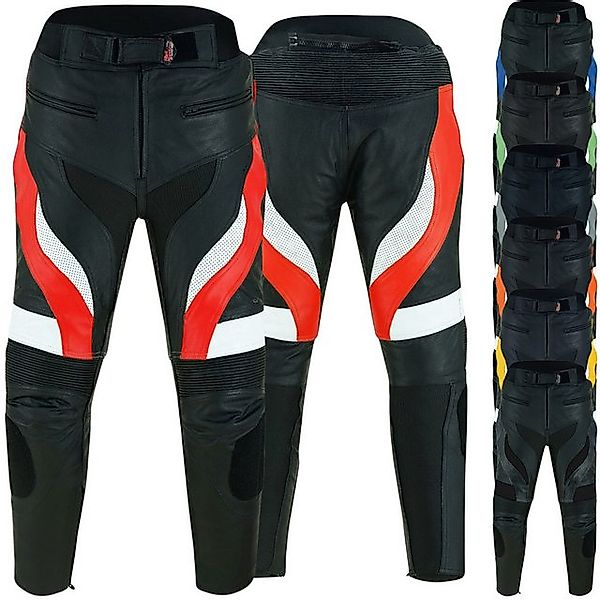 German Wear Motorradhose GW409T (mit 4 Protektoren) Motorradhose Biker Lede günstig online kaufen