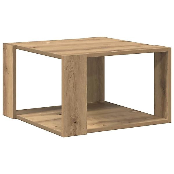 vidaXL Couchtisch Artisan-Eiche 51,5 x 51,5 x 30 cm Holzwerkstoff 869216 günstig online kaufen