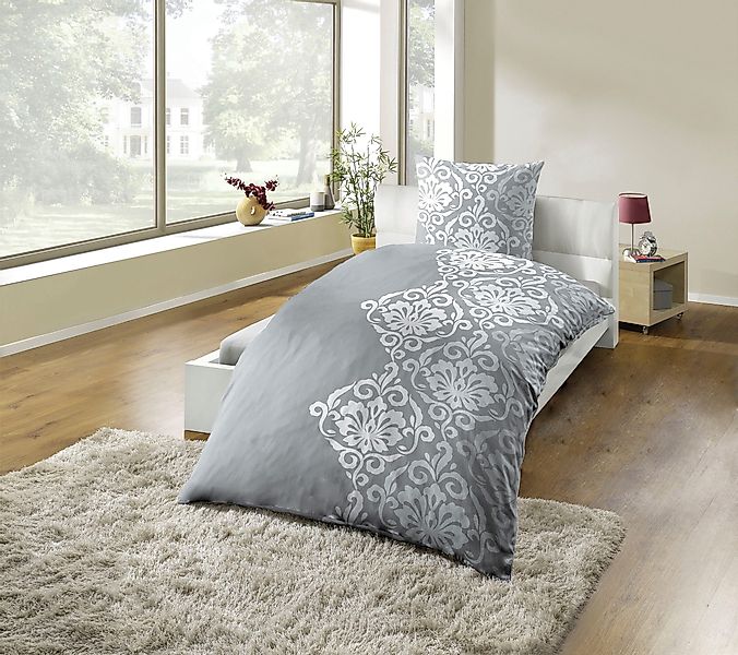 KiNZLER Bettwäsche Polycotton Flanell Bettwäsche, Polycotton, günstig online kaufen