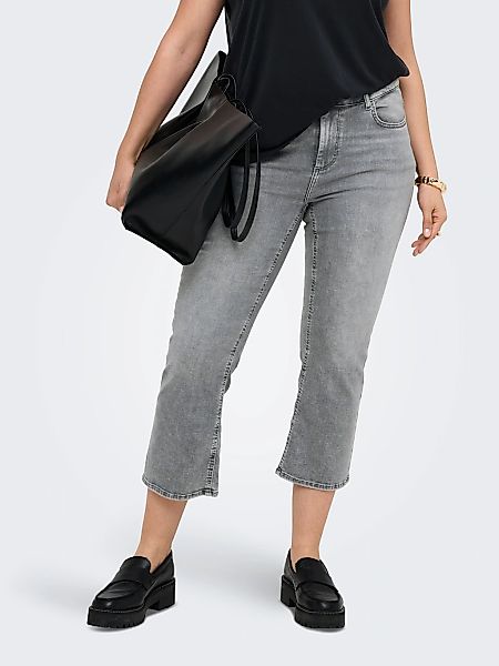 ONLY CARMAKOMA 7/8-Jeans "CARWILLY REG SK CROPPED FLARE DNM TAI01" günstig online kaufen