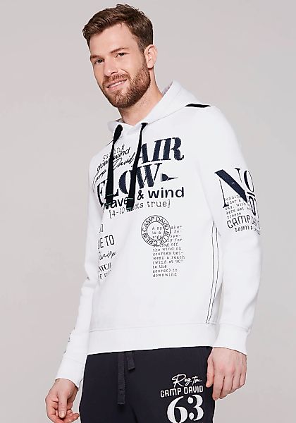 CAMP DAVID Hoodie, mit Logo-Prints günstig online kaufen