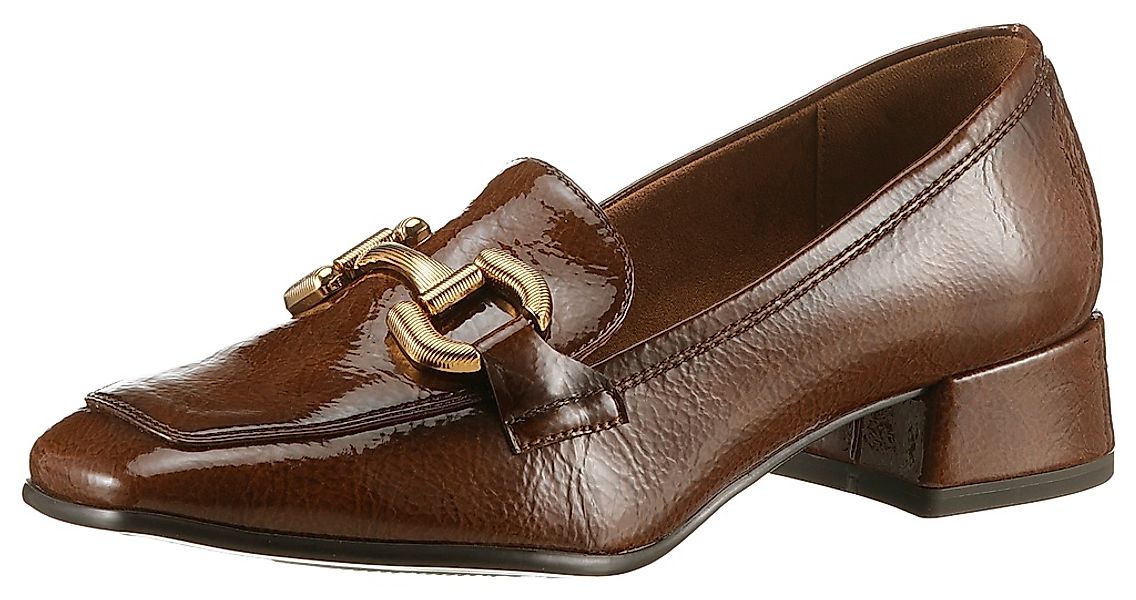 Tamaris Slipper, Blockabsatz, Pumps, Businessschuh mit modischer Zierspange günstig online kaufen