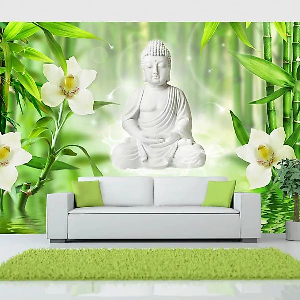 Selbstklebende Fototapete - Buddha and nature günstig online kaufen