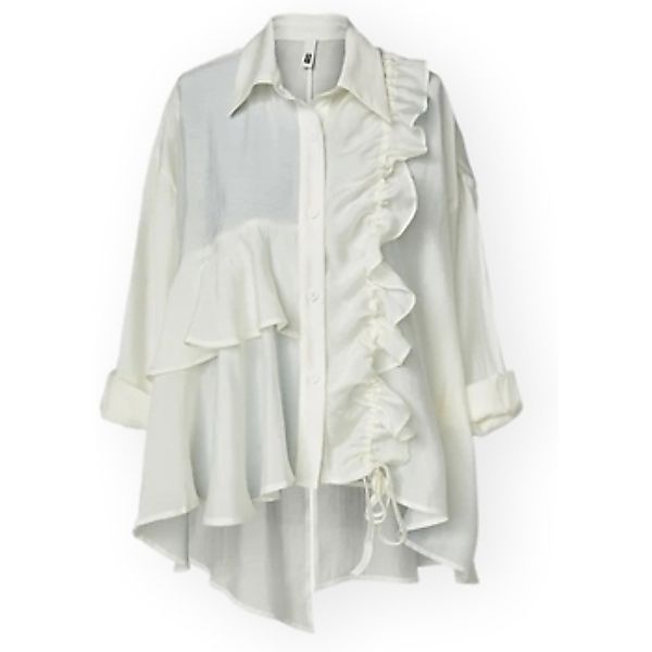 Wendy Trendy  Blusen Shirt 240723 - White günstig online kaufen