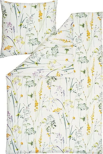 Estella Bettwäsche Bettwäsche "Melis", Jersey, Interlock-Jersey Blumen günstig online kaufen