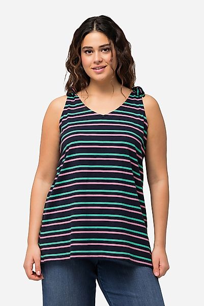 Ulla Popken Longtop Top Ringel A-Linie günstig online kaufen