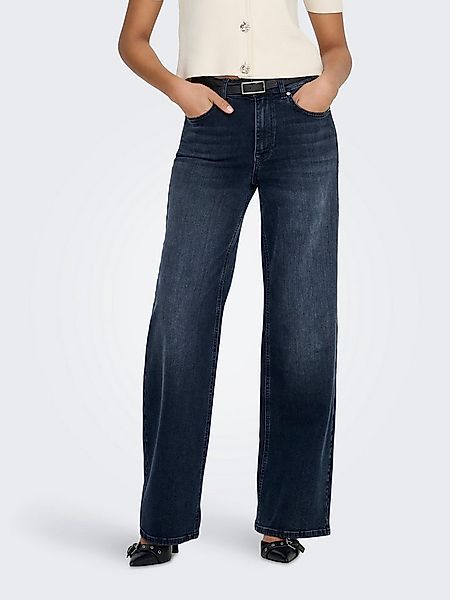 ONLY High-waist-Jeans ONLMADISON BLUSH HW WIDE DNM DOT632 günstig online kaufen