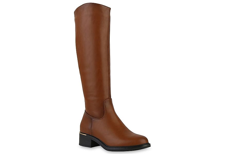VAN HILL 840749 Stiefel Damen Leicht Gefütterte Klassische Stiefel Holzopti günstig online kaufen