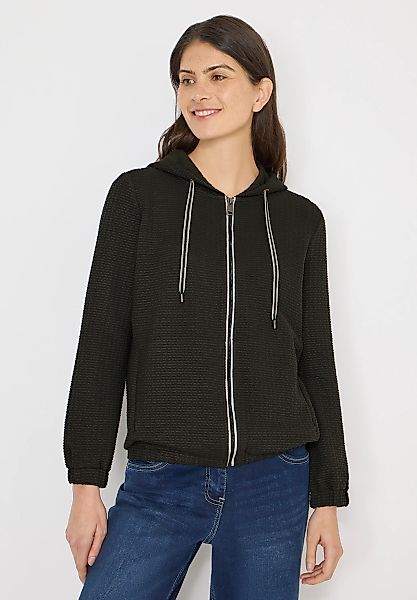 Cecil Sweatjacke mit Struktur-Muster günstig online kaufen