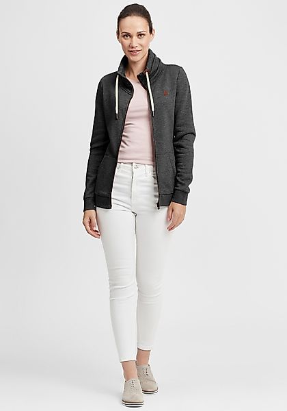 OXMO Sweatjacke OXVicky Sweat Zip-Jacke Sweatshirtjacke mit Stehkragen günstig online kaufen