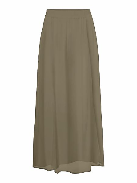 ONLY Faltenrock "ONLASTA LIFE SLIT ANKEL SKIRT PTM" günstig online kaufen