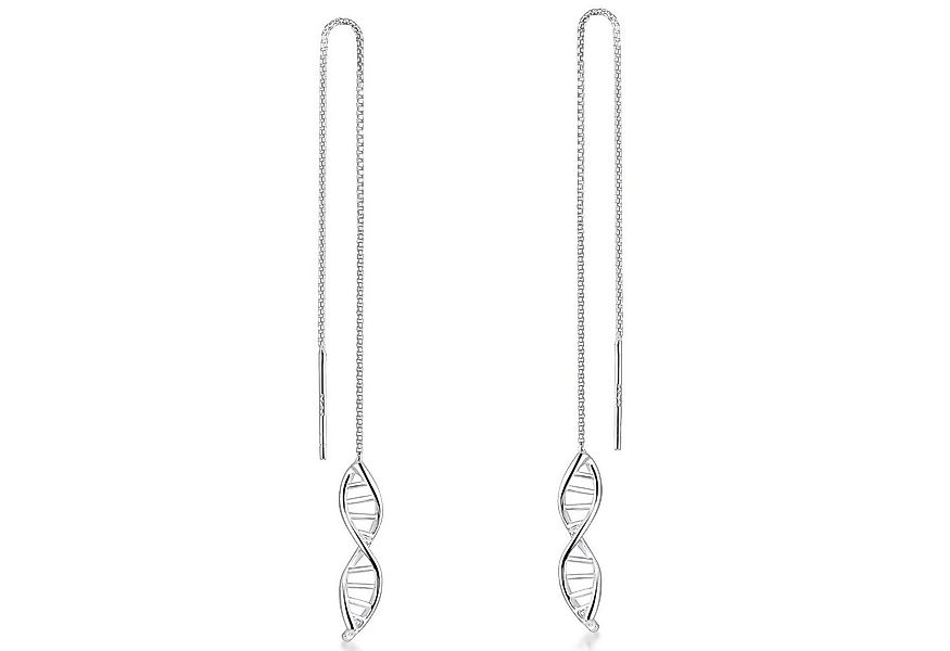 Materia Paar Ohrhänger Damen Silber Spirale / Doppelhelix SO-27, 925 Sterli günstig online kaufen