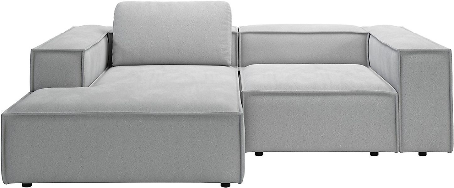 PLACES OF STYLE Ecksofa "Watertown, kompakte L-Form, 246 cm breite für klei günstig online kaufen