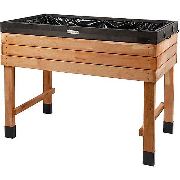 WONDERMAKE Hochbeet KIRSCHBAUM Holz groß für Garten Balkon Pflanzkasten XL günstig online kaufen