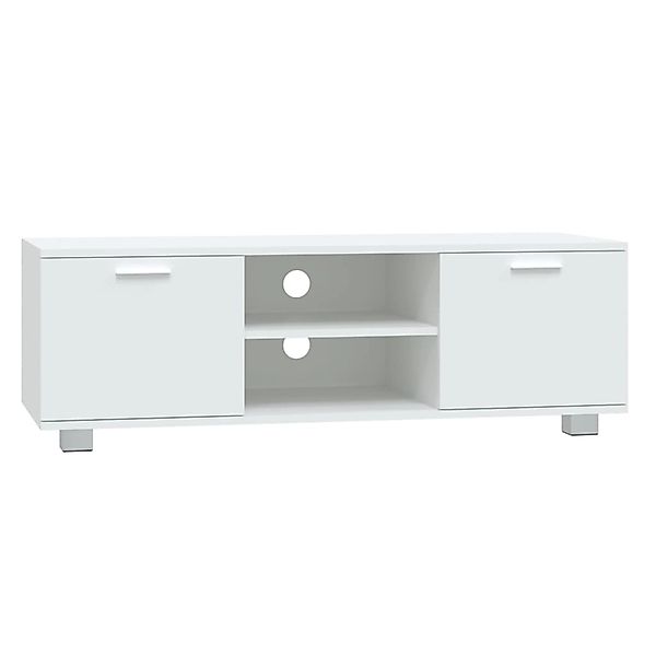 vidaXL TV-Schrank Weiß 120x40,5x35 cm Holzwerkstoff 342615 günstig online kaufen