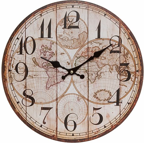 Myflair Möbel & Accessoires Wanduhr ""Welf"", weiß, rund, dekorativ in Küch günstig online kaufen