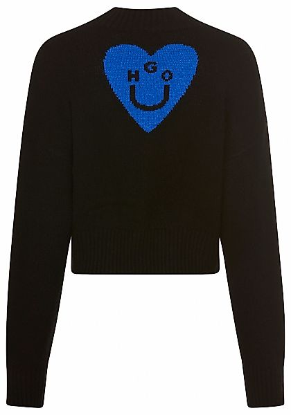 HUGO Blue Strickpullover Scutie Relaxed Fit, günstig online kaufen