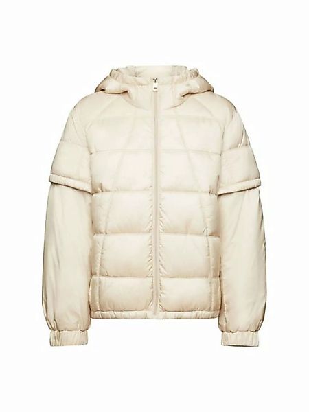 Esprit Collection Winterjacke Pufferjacke mit abnehmbaren Ärmeln günstig online kaufen