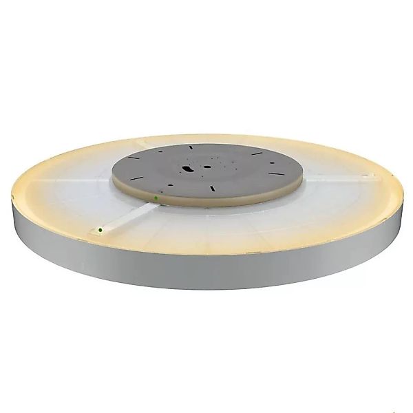 LED Deckenleuchte Medo in Grau 79W 8300lm IP50 günstig online kaufen
