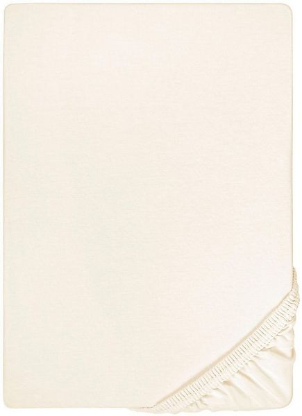 Biberna Spannbettlaken Thea, Jersey-Elasthan, Gummizug: rundum, (1 Stück), günstig online kaufen
