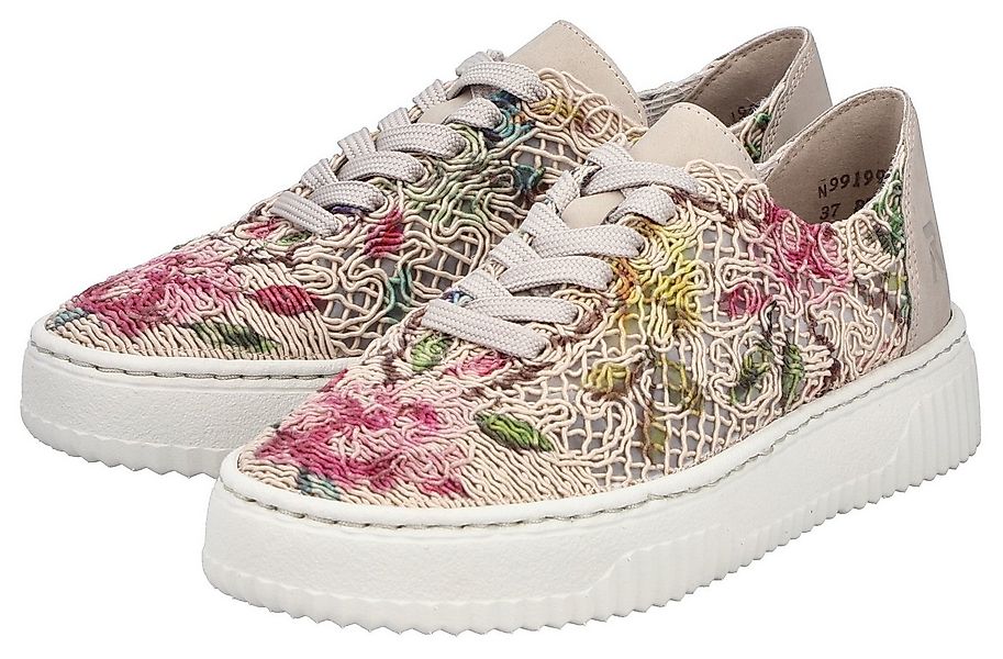 Rieker Plateausneaker Schnürschuh, Halbschuh in veganer Verarbeitung günstig online kaufen