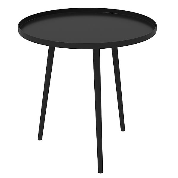 Outsunny Beistelltisch Garten, wetterfester Gartentisch mit erhöhtem Rand, günstig online kaufen