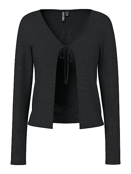 pieces Strickjacke PCKITTE LS TIE CARDIGAN JRS NOOS BC mit Bindeband günstig online kaufen