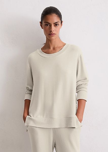 Marc OPolo Langarmshirt Rundhals-Ausschnitt, Langarm, Modalmix, weich günstig online kaufen