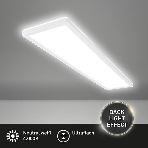 Briloner Leuchten LED Deckenleuchte Deckenlampe Panel günstig online kaufen