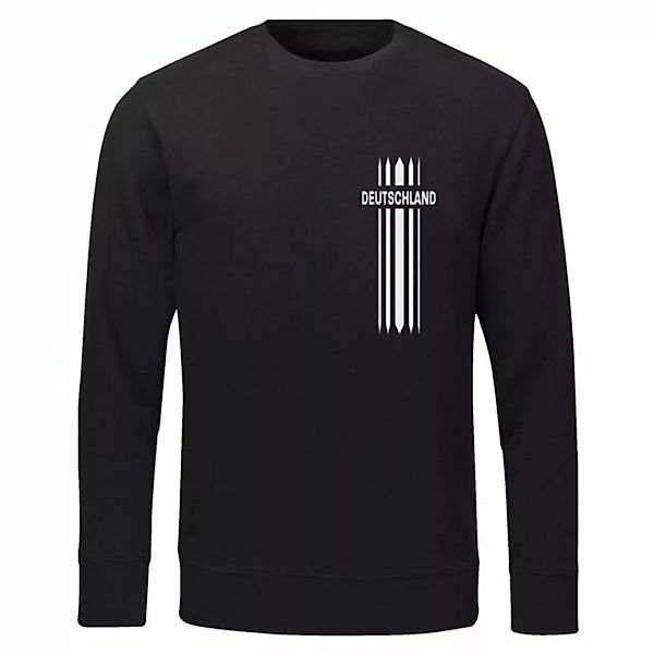 multifanshop Sweatshirt Deutschland - Streifen - Pullover günstig online kaufen