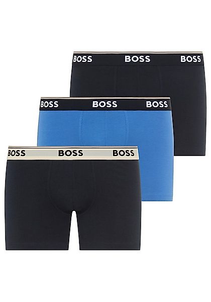 BOSS Boxershorts (Packung, 3-St) aus bequemer Stretch-Baumwolle, körpernah, günstig online kaufen