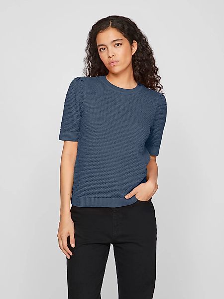 Vila Kurzarmpullover "VIDALO O-NECK S/S KNIT TOP - NOOS" günstig online kaufen