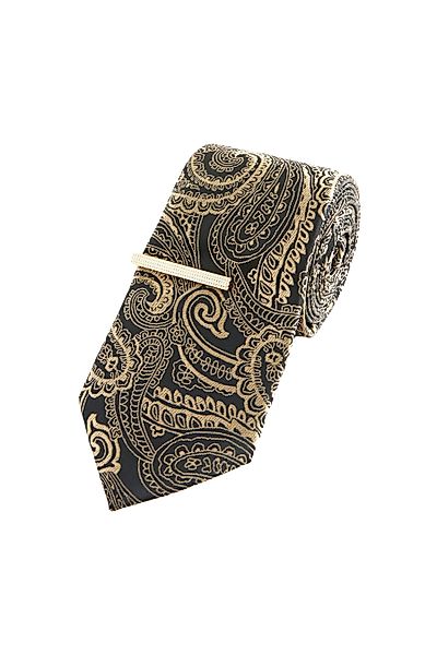 Next Krawatte Schmale Designer-Krawatte und Krawattenclip günstig online kaufen