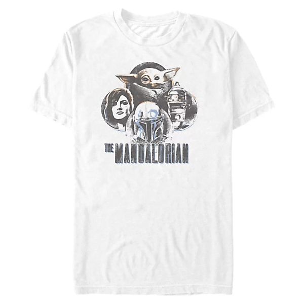 Star Wars - The Mandalorian - Gruppe Mando Circles - Männer T-Shirt günstig online kaufen
