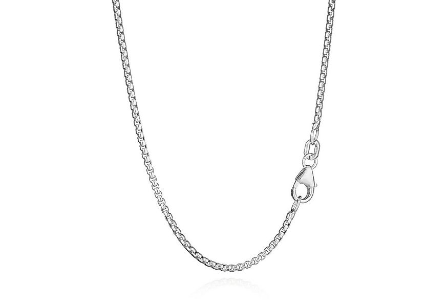 NKlaus Silberkette 60cm Venezia Kette rund 925 Sterling Silber 1,5mm, Halsk günstig online kaufen