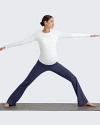 G4Free Umstandshose G4Free Damen Umstandsleggings Schlaghose günstig online kaufen