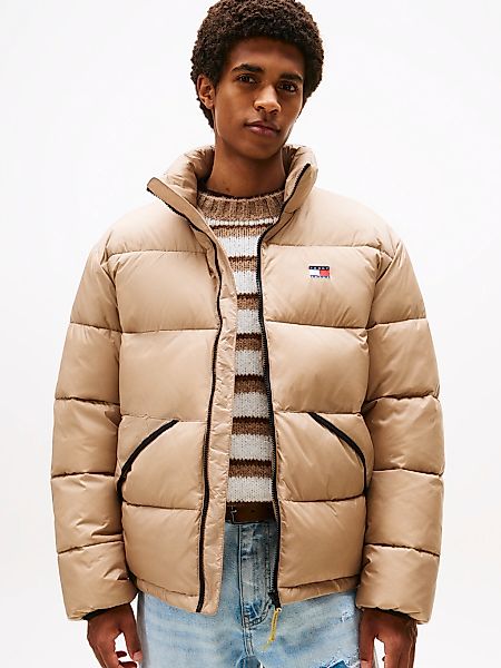 Tommy Jeans Steppjacke "VAIL PUFFER", ohne Kapuze, Daunenjacke, Übergangsja günstig online kaufen