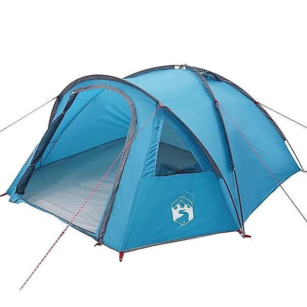 vidaXL Campingzelt mit Dach Blau 308 x 268 x 130 cm Polyester 42001009 günstig online kaufen