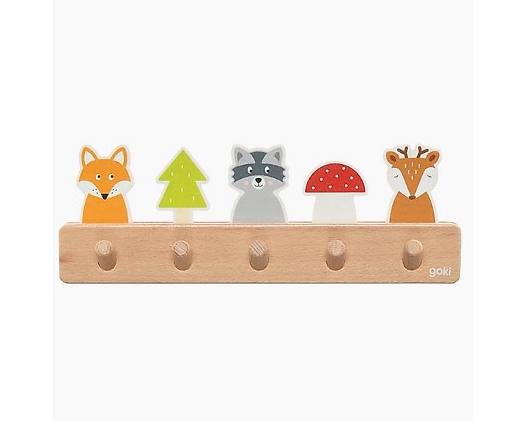 goki Garderobe Garderobe Waldfreunde (packung, 1 St), schaffen eine kinderf günstig online kaufen