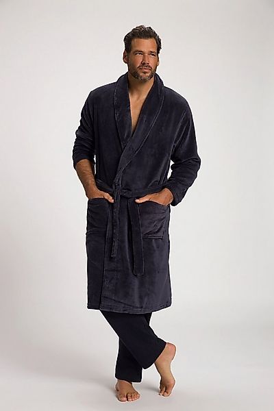 JP1880 Bademantel Bademantel Homewear Mikrofaser Bindegürtel, Langform, Mat günstig online kaufen