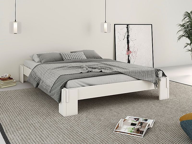 OTTO home Futonbett ""ZEN " zertifiziertes Massivholz (Kiefer)" Massivholzb günstig online kaufen