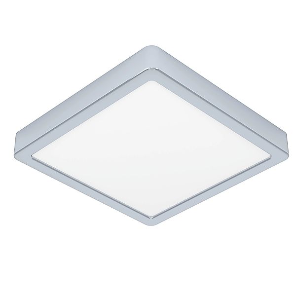 Eglo LED-Deckenleuchte Fueva 5 Chrom 3.000K 21 cm x 21 cm günstig online kaufen